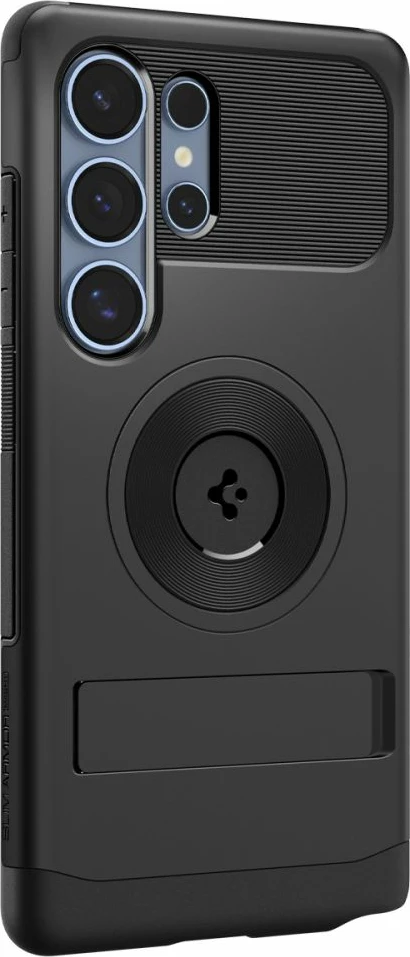 Mbështjellës Spigen Slim Armor Mag për Samsung Galaxy S25 Ultra, MagSafe, i zi