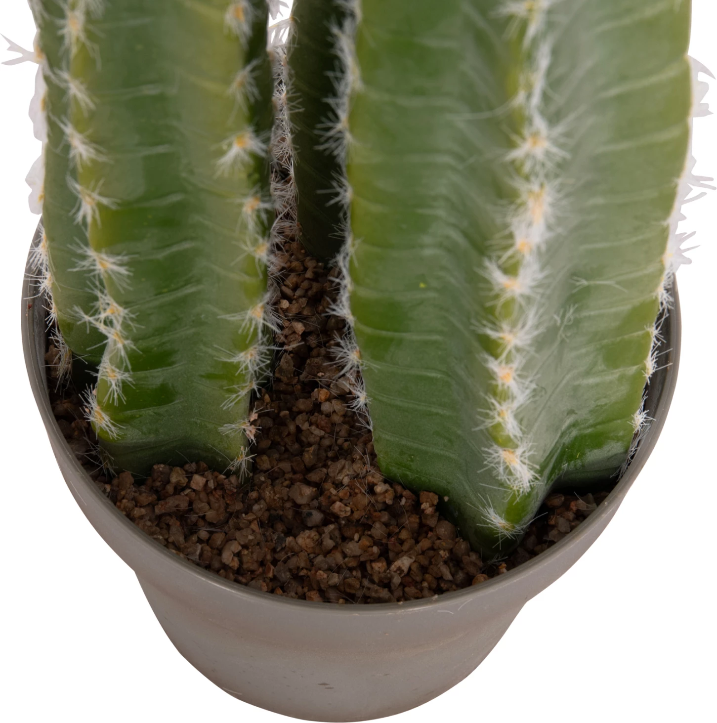 Bimë dekorative sintetike në vazo, lloj kaktusi, FH4741, 19.5x141cm