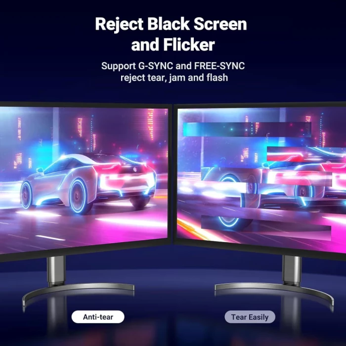 Kabllo DisplayPort 1.4, UGREEN 80391, 8K, 32.4 Gbps, 1.5 m