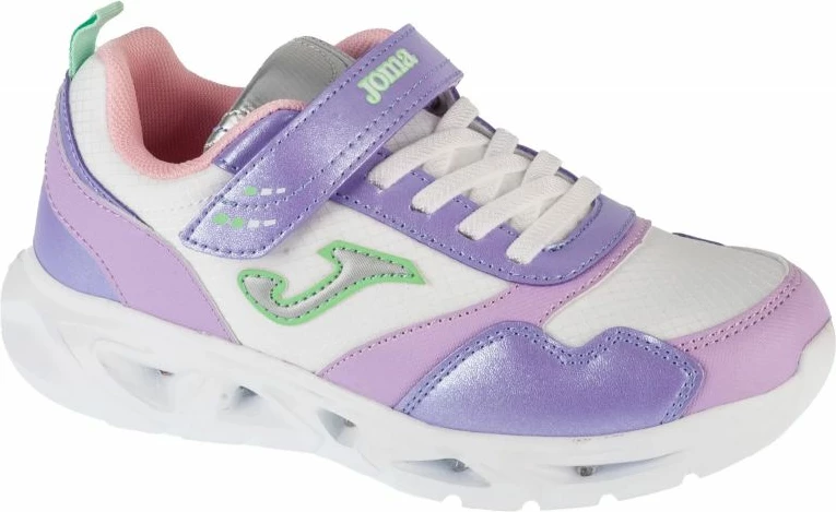 Këpucë për fëmijë Joma, të bardha dhe vjollcë