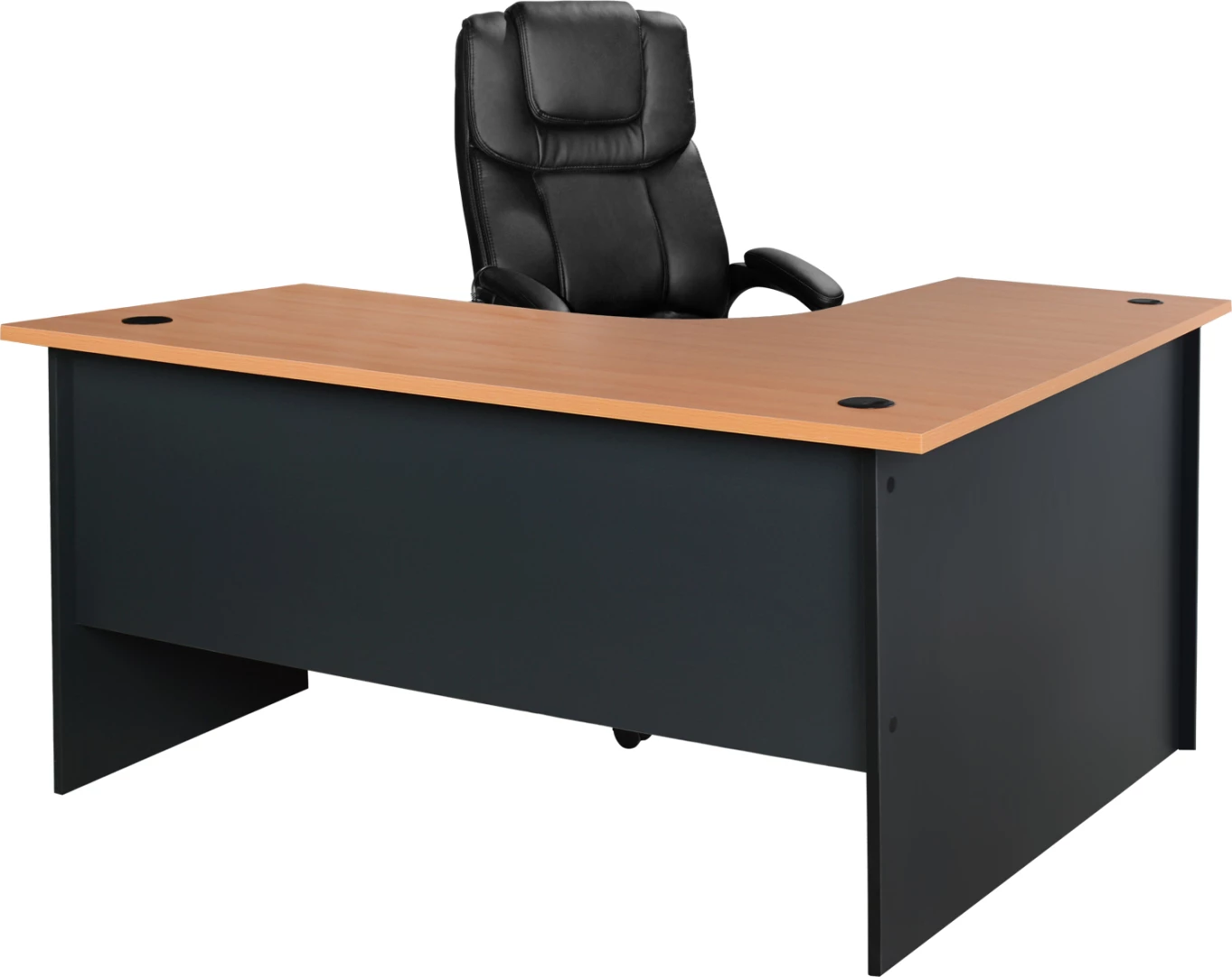 Kënd profesional për zyre, FH2019.01, ngjyrë lisi, 150Χ150Χ75