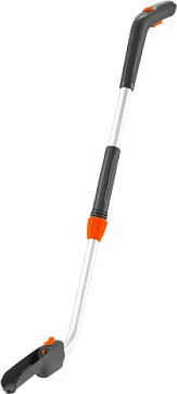 Dorezë teleskopike me rrota Gardena për gërshërë bari me bateri