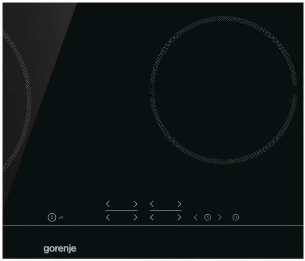 Pllakë qeramike Gorenje ECT641BSC, 4 zona, kontroll me prekje, e zezë