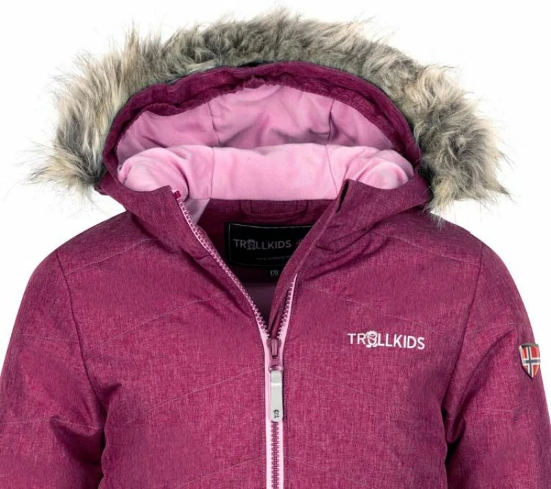 Jakne për fëmijë Trollkids, të kuqe