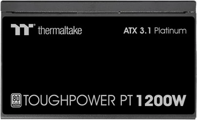 Furnizues rryme Thermaltake Toughpower PT 1200W 80+ Platinum modular ATX 3.1 Gen5, zi