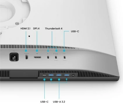Monitor Benq PD2730S, 27", 5K, IPS, Thunderbolt 4, Argjendtë/Bardhë