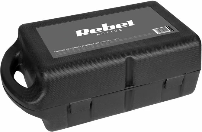 Set pesha dore të rregullueshme Rebel, krom