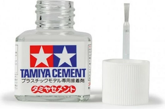 Ngjitës plastik Tamiya Cement 87003, 40 ml, me furçë
