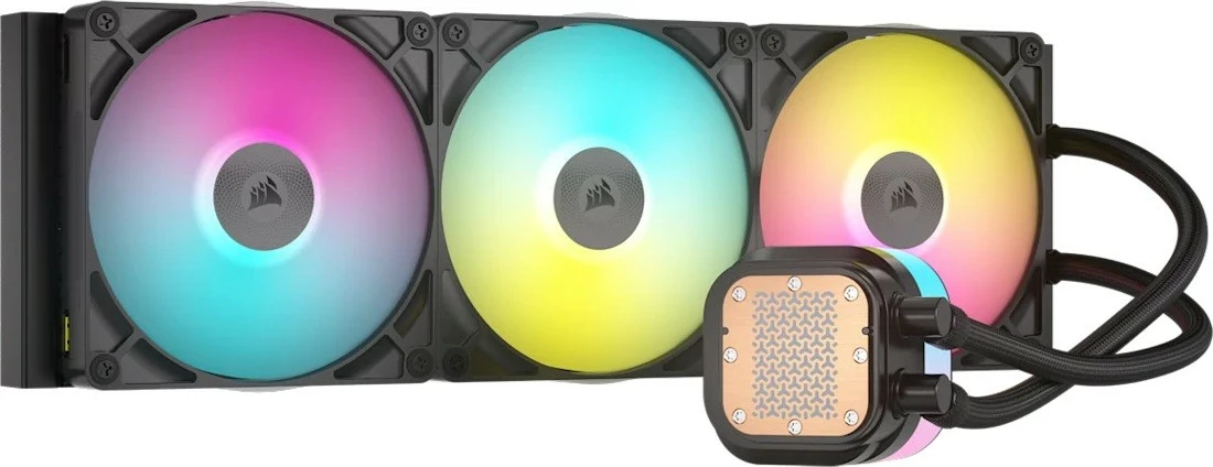 Kasë ftohëse me ujë Corsair iCUE LINK TITAN 420 RX RGB AIO, 420mm, 3 ventilatorë RGB