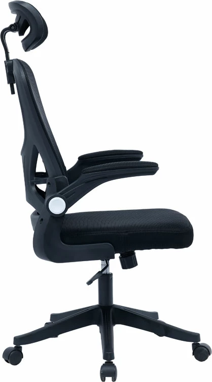 Karrige për zyre Anthony, e zezë