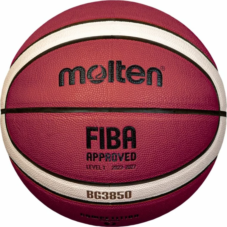 Top për basketboll Molten, kafe dhe portokalli