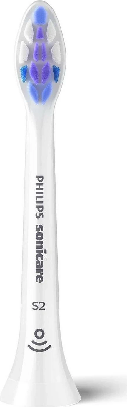 Koka rezervë për furçë dhëmbësh Philips Sonicare S2 Sensitive HX6052/87, 2 copë, e bardhë