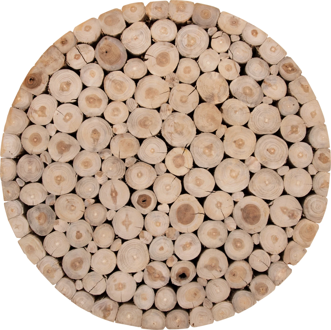 Tavolinë kafeje, dru tik natyral, FH9804, 80x46cm