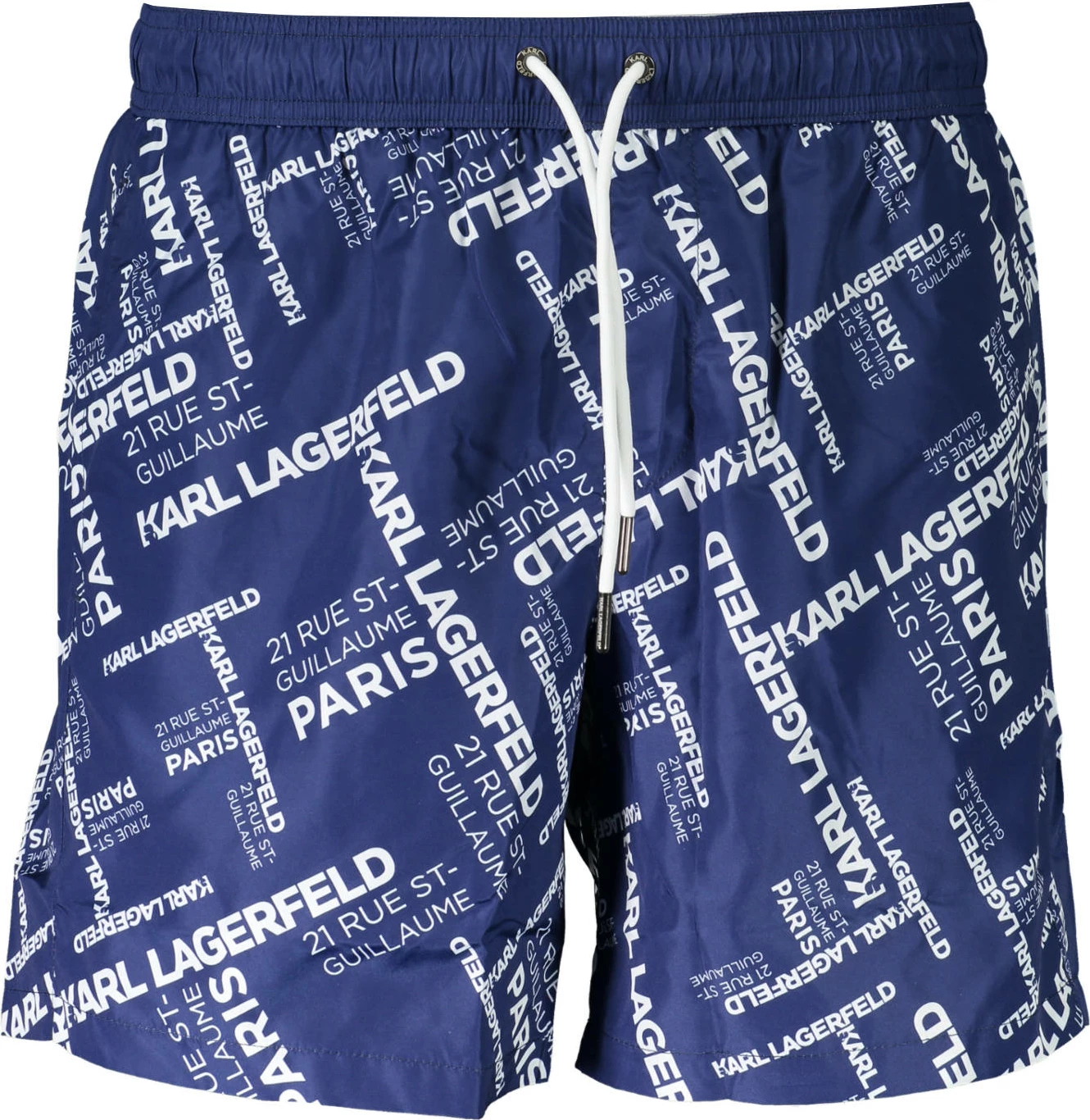 Pantallona të poshtme noti për meshkuj KARL LAGERFELD BEACHWEAR, blu