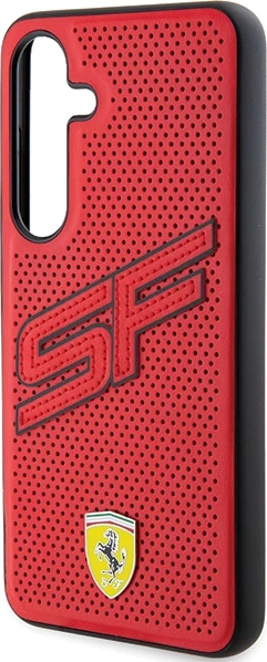 Mbështjellës Ferrari Big SF Perforated për Samsung Galaxy S24, i kuq