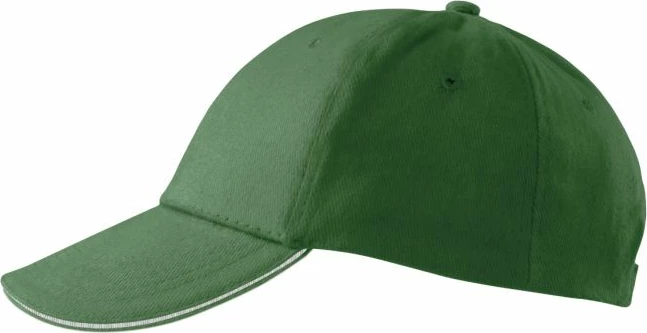 Kapelë Malfini Sandwich 6P, për meshkuj dhe femra, jeshile