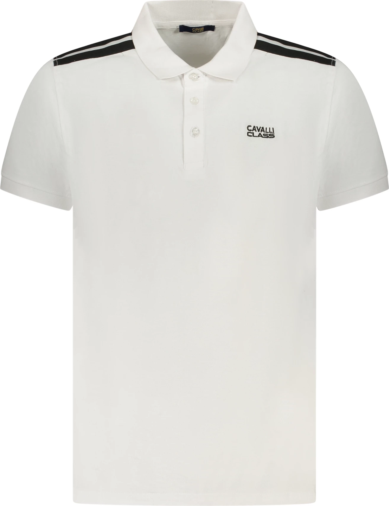 Maicë polo Cavalli Class për meshkuj, e bardhë