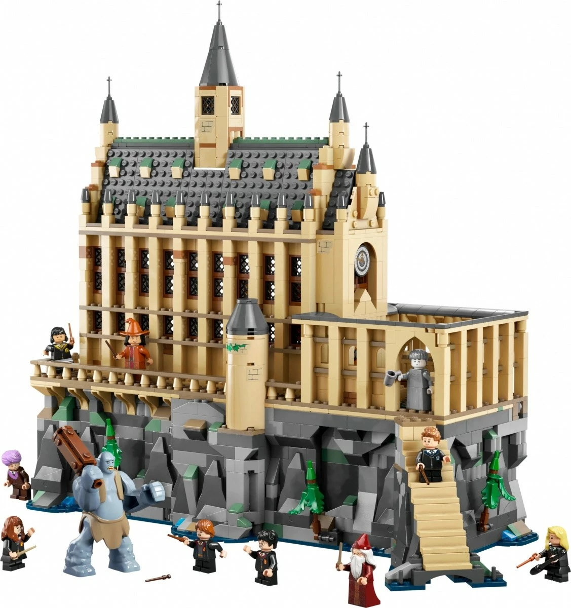 Set ndërtimi LEGO Harry Potter 76435 Hogwarts Castle Great Hall, 1732 pjesë, ekstra i madh