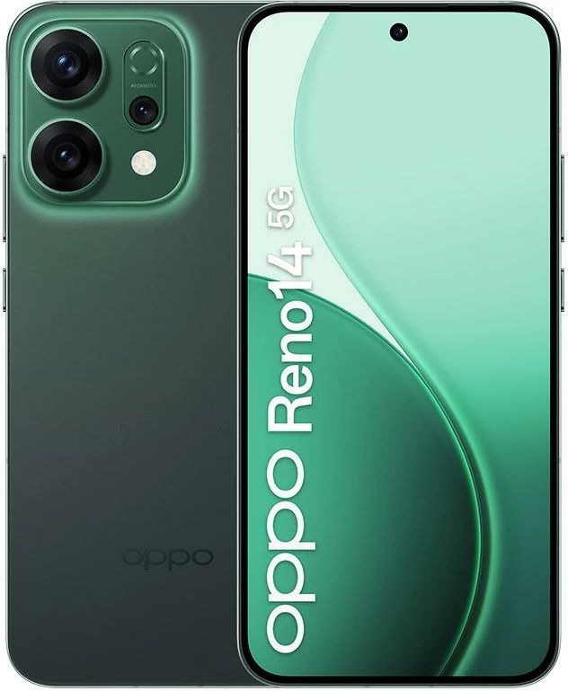 Celular OPPO Reno 14 12GB 512GB 5G Luminous Green