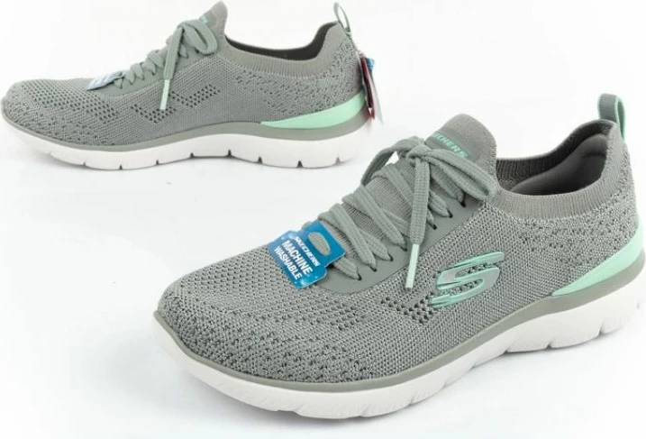 Atlete për femra Skechers, të gjelbra