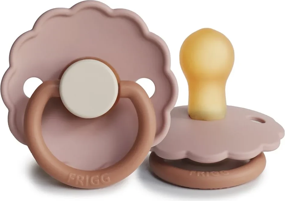 Biberon FRIGG Daisy, 6-18 muaj, 1 copë, rozë/e kaftë