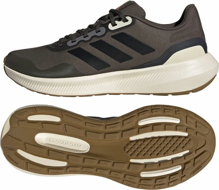 Atlete për vrapim adidas Runfalcon 3.0 TR M, ngjyrë kafe