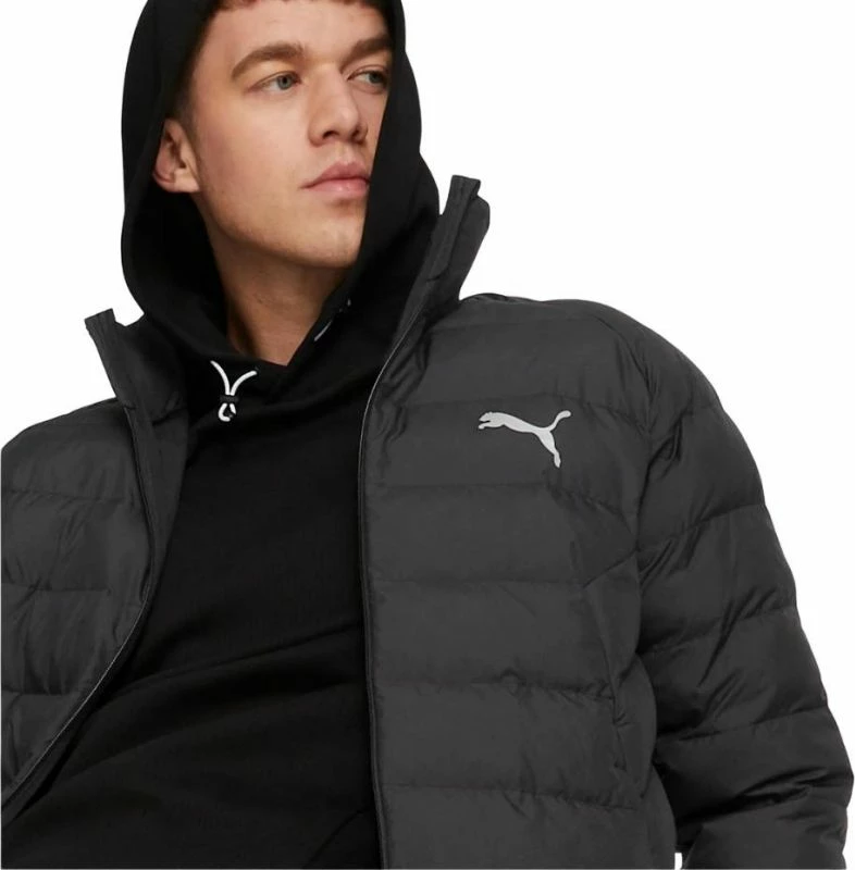 Jakne për meshkuj Puma, modeli Active Polyball, e zezë