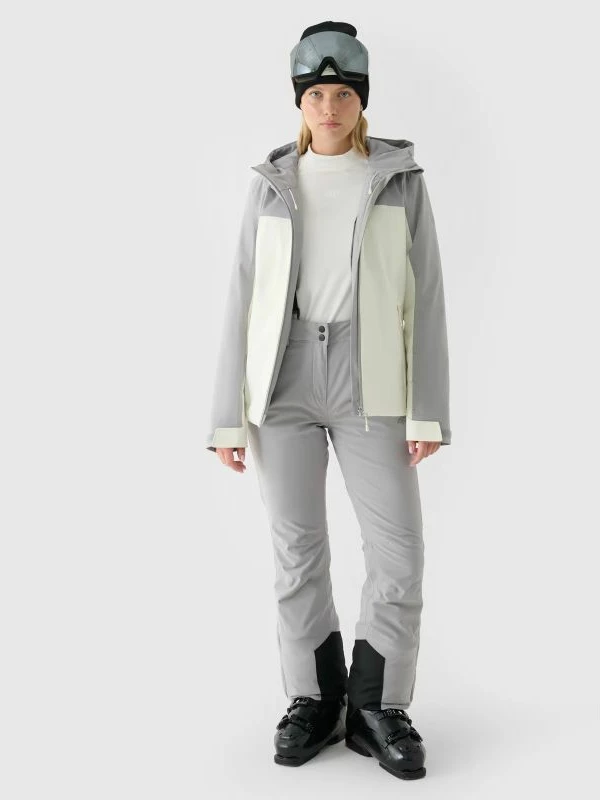 Jakne skijimi për femra 4f, e kaltër