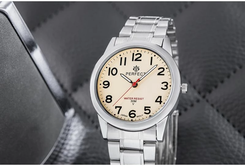 Orë dore meshkuj PERFECT R50-04, e zezë