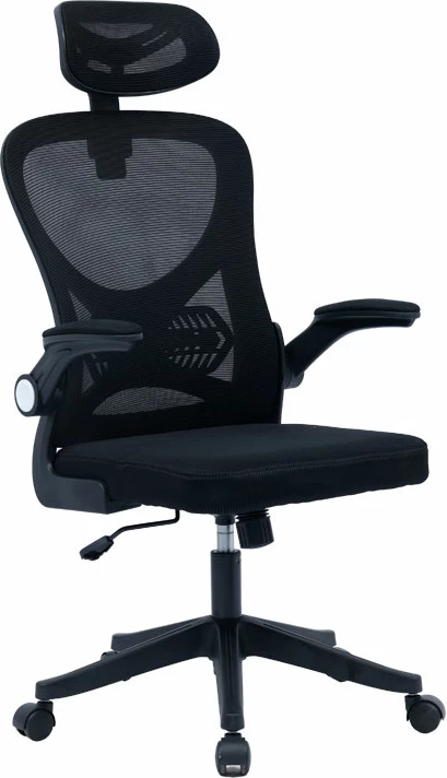 Karrige për zyre Anthony, e zezë