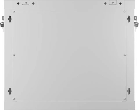 Kabinet rack muri 19", Lanberg WF01-6409-23S, 9U, 600x450 mm, derë e perforuar, Flat Pack, gri RAL 7035