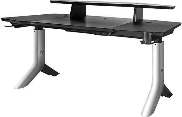 Tavolinë gaming Thermaltake ARGENT P900, smart, rregullim elektrik, LED, e zezë