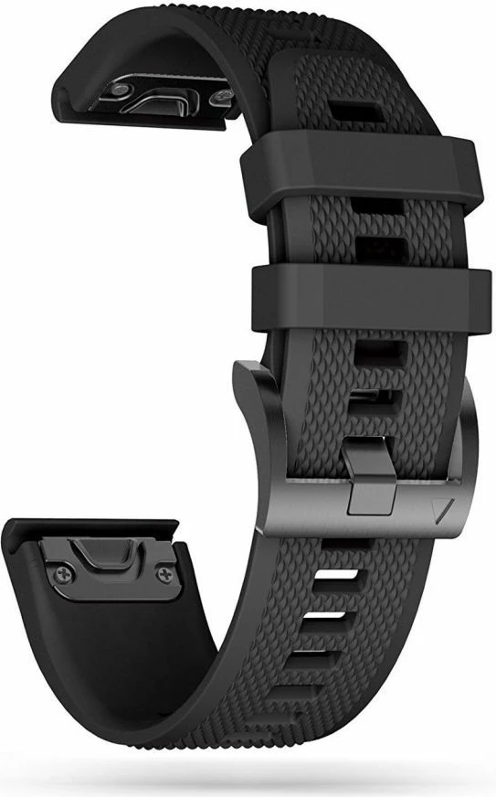 Rrip Tech-Protect Smooth për Garmin Fenix 5/6/6 Pro/7, i zi