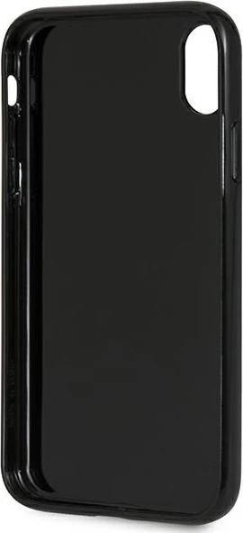 Mbështjellës BMW Signature Carbon për iPhone XR, i zi