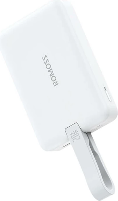 Powerbank Romoss WMS10, 10000mAh, 20W, i bardhë