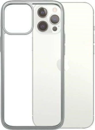 Mbështjellës PanzerGlass ClearCase për iPhone 12 Pro Max, transparent dhe argjendtë