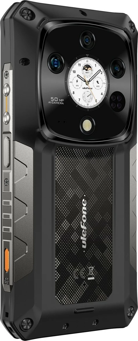 Celular Ulefone Armor 28 Pro 5G 16/512GB 6.67" AMOLED IP68/IP69K MIL-STD-810H Black