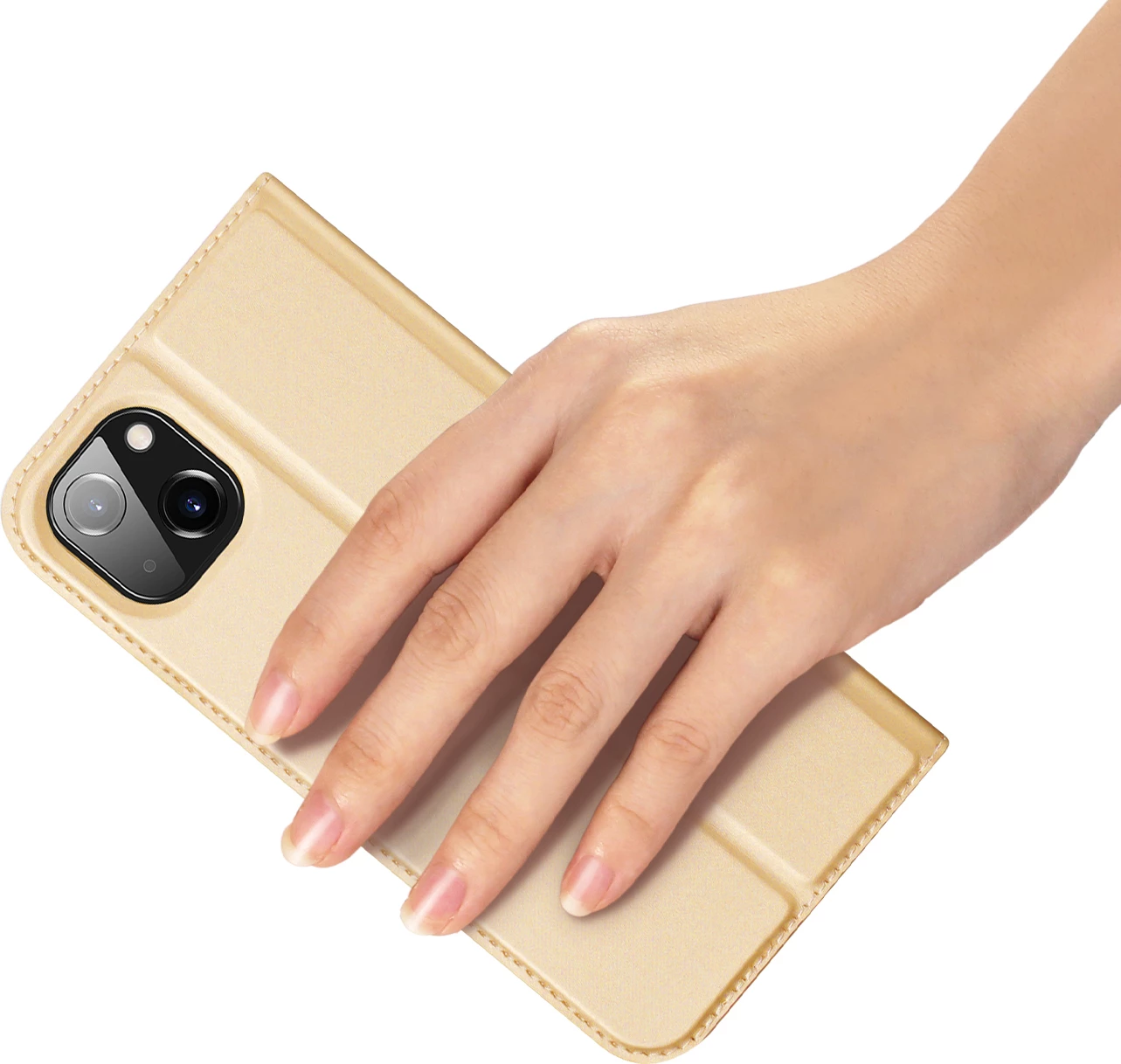 Mbështjellës Dux Ducis Skin Pro për iPhone 14 Plus, gold