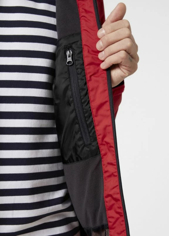 Jakne për meshkuj Helly Hansen, të kuqe