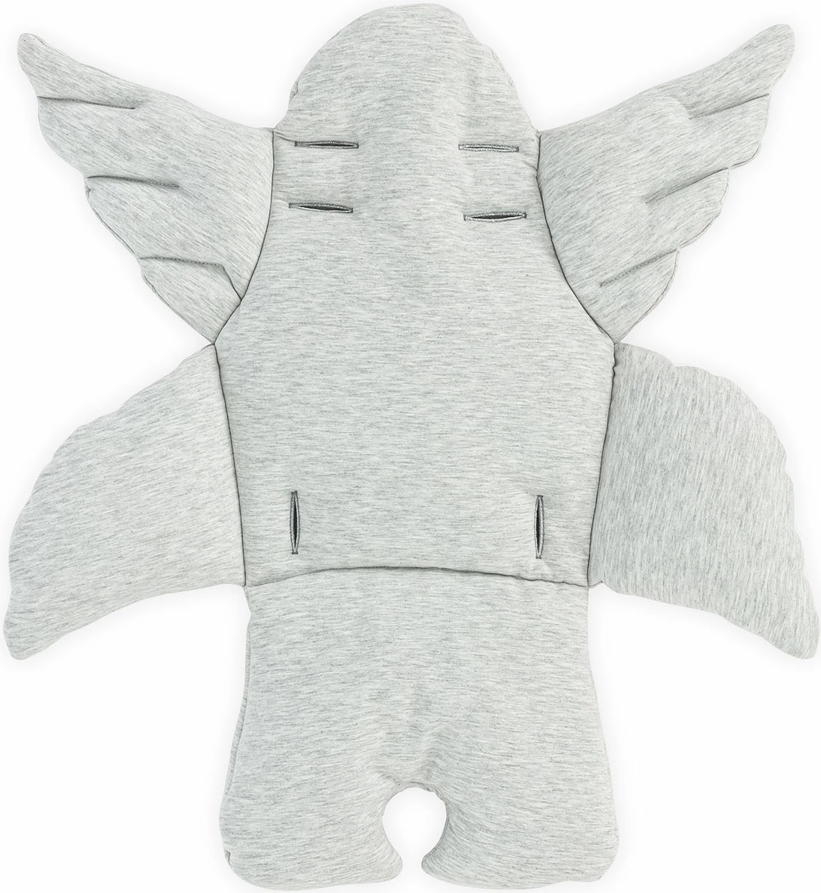 Jastëk për fëmijë, krahë engjëlli, ngjyrë gri e lehtë, Evila Originals