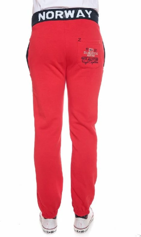 Pantallona për meshkuj Geographical Norway, të kuqe