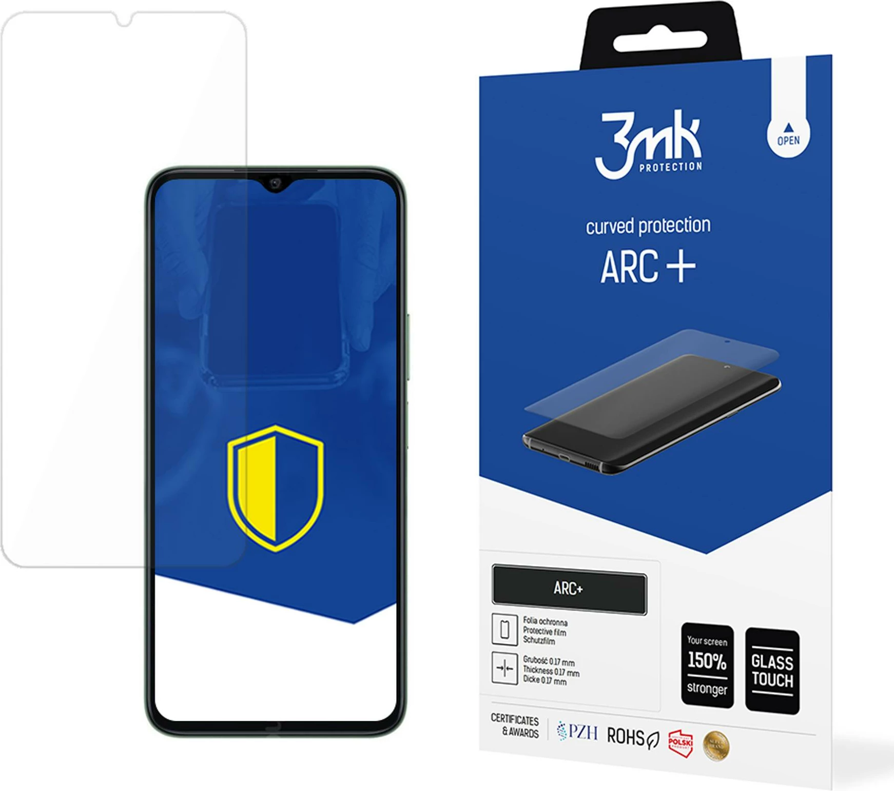 Folje mbrojtëse për ekran 3mk Protection ARC+ për Honor X6B