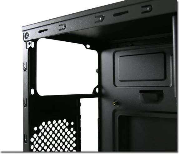 Kasë LC-Power 2015MB, Micro Tower, ATX, e zezë