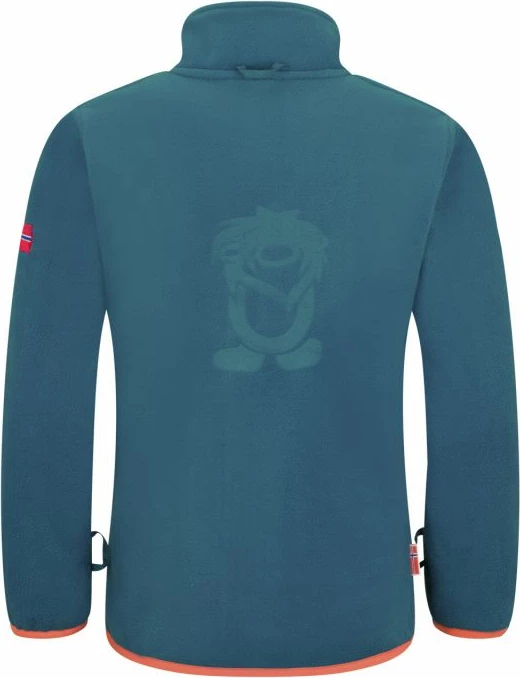 Jakne 3-në-1 për fëmijë Trollkids, e gjelbër-portokalli