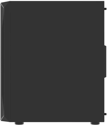 Kasë Natec Fury Shobo SH4F, Midi Tower, xham i temperuar, e zezë