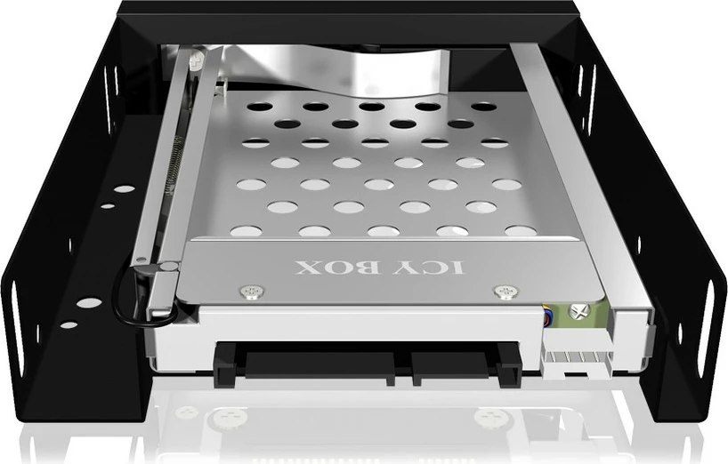Kasë IcyBox IB-2217StS për HDD/SSD 2.5", e zezë