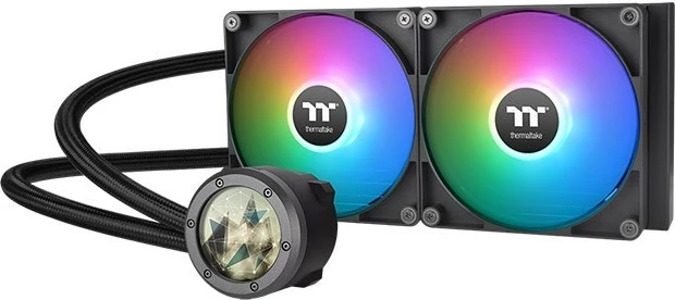 Kasë ftohje uji Thermaltake TH280 V2 Ultra ARGB, 2x140mm, bllok bakri