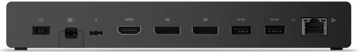 Dok Thunderbolt 4 Smart Lenovo ThinkPad Gen 2 7500 40BE0135EU, 8K 60Hz, 40 Gb/s, HDMI, 2x DisplayPort, 2x USB-C, 4x USB-A, e zezë