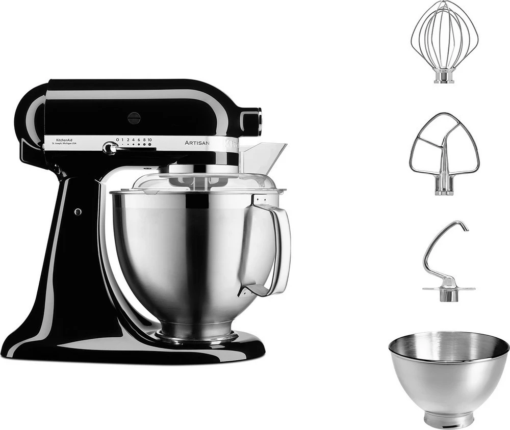 Mikser kuzhine KitchenAid 5KSM185PSEOB, 4.8L, i zi