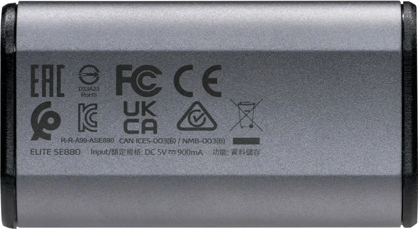 SSD i jashtëm Adata SE880, 1TB, USB 3.2 Gen2x2, Titanium